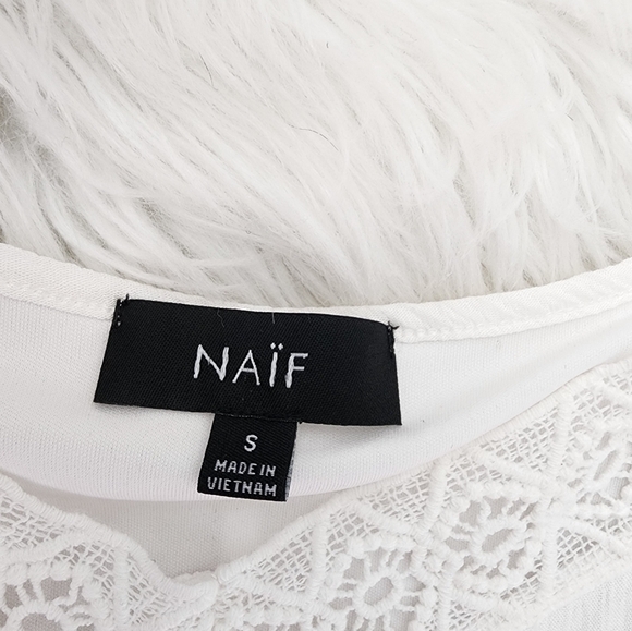 NAÏF Cold Shoulder Dress Size small. Good preowned condition. - Picture 7 of 7